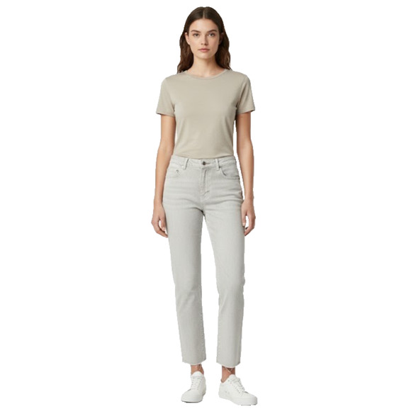 Balmain PARIS White (Gray Paint) Painted Denim Jeans Sz 38 US 30x28 Raw Hem